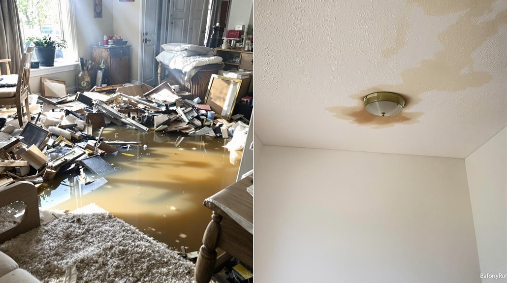 flood vs water damage