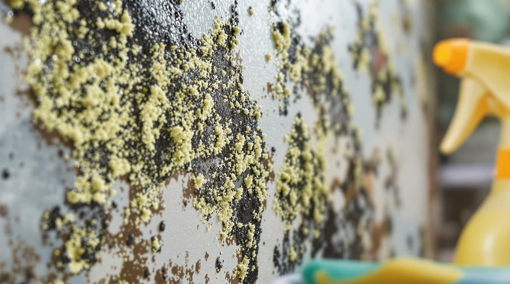 mold growth progression timeline