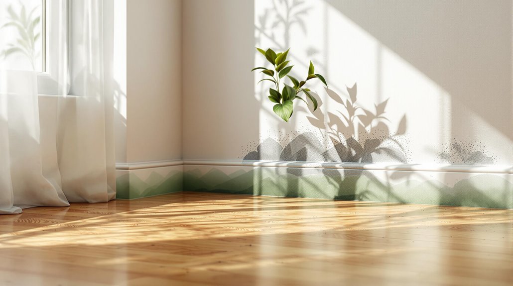 mold growth without visibility