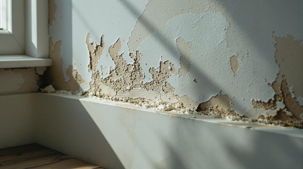 undetected moisture issues present