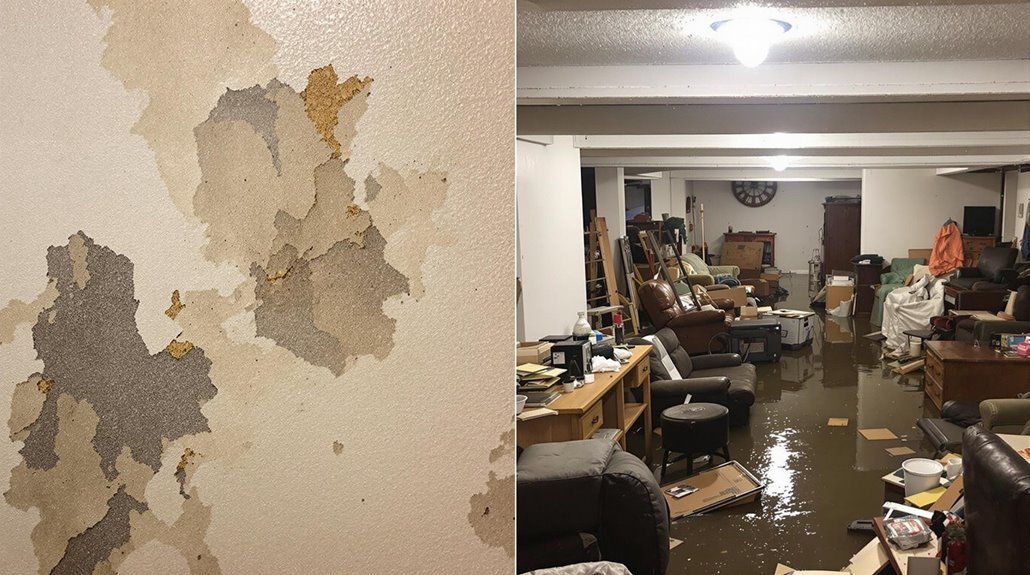 water damage common causes