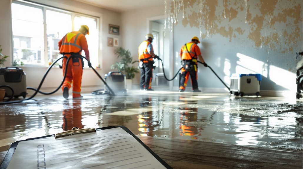 water damage repair services