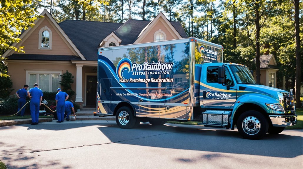 water damage restoration services