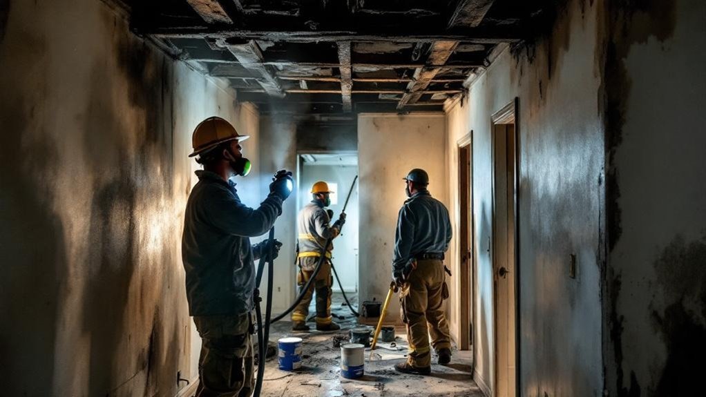 fire restoration process steps