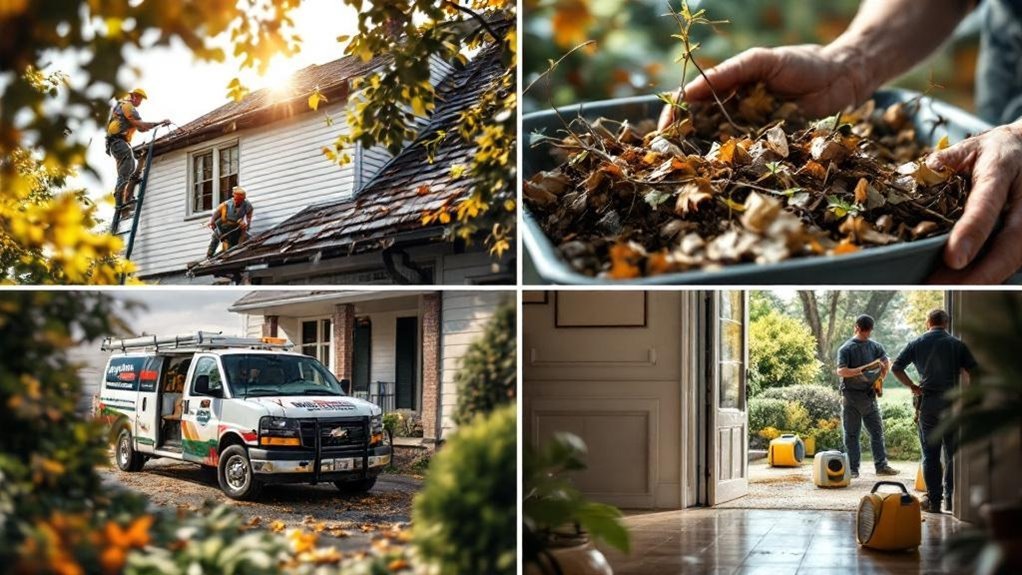 storm damage restoration process